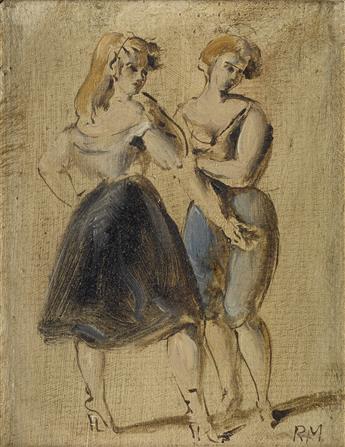 REGINALD MARSH Two Women.